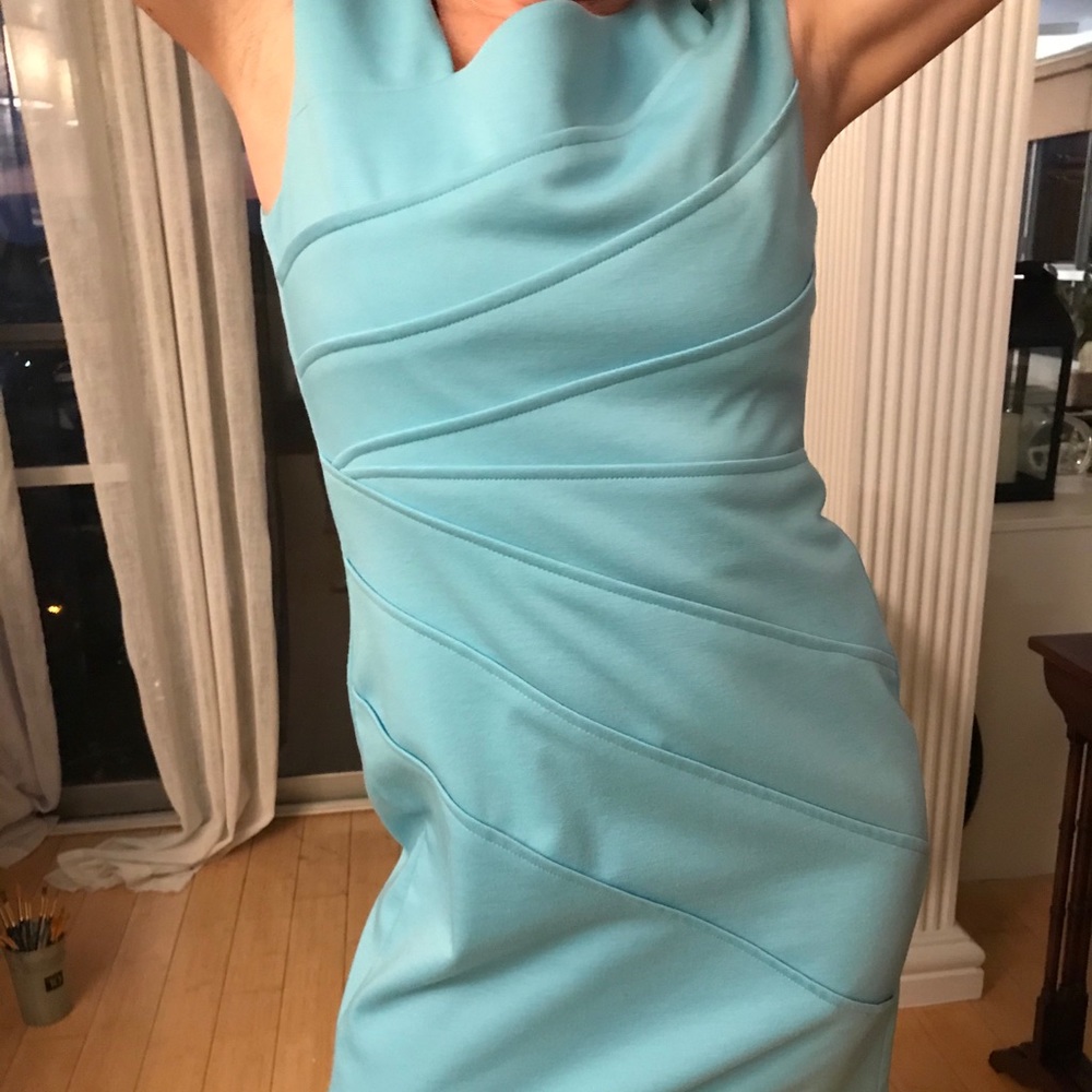 Short Blue Dress